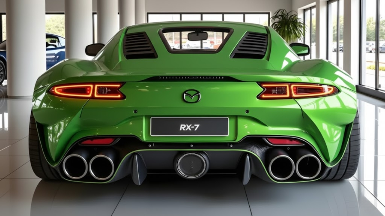 2026 Mazda RX-7 Revealed: Rotary Engine Revival With Insane Performance
