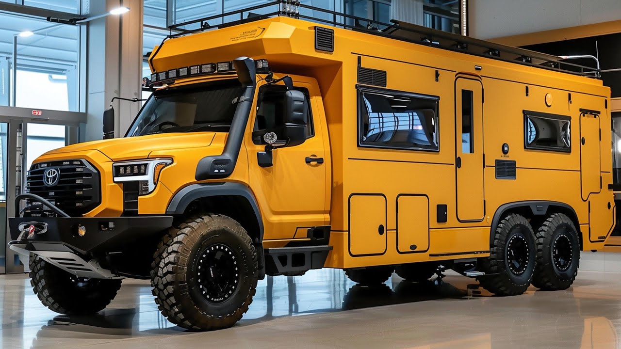 2026 Toyota 6x6 Overland Camper: The Ultimate Off-Road Monster Revealed